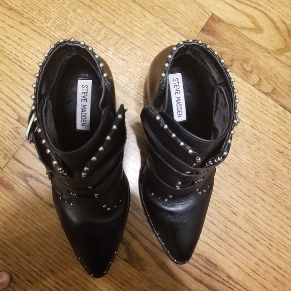 Steve Madden black beads booties - Picture 7 of 8